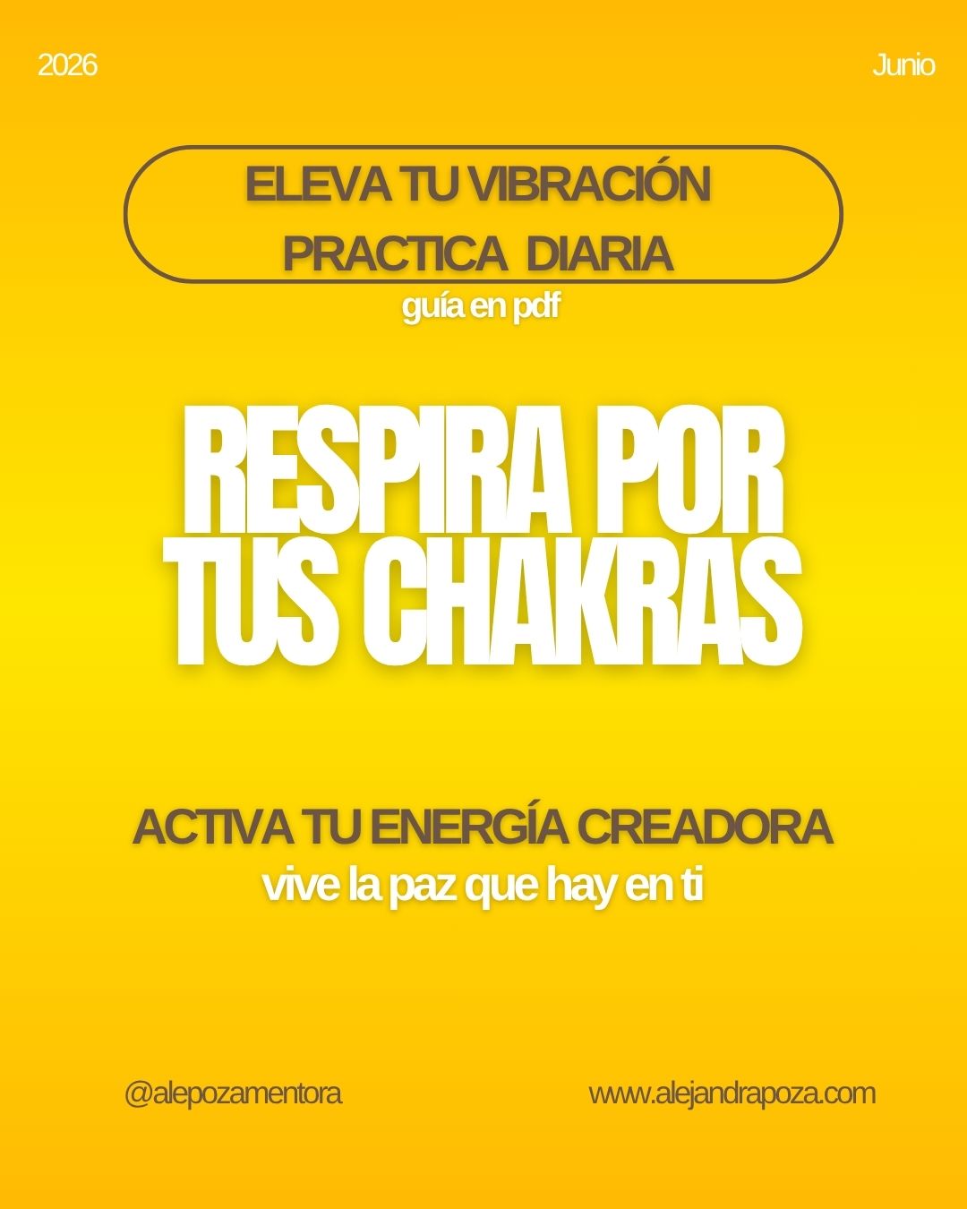 Respiración con los Chakras