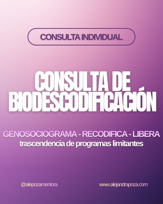 Sesión de Biodescodificación