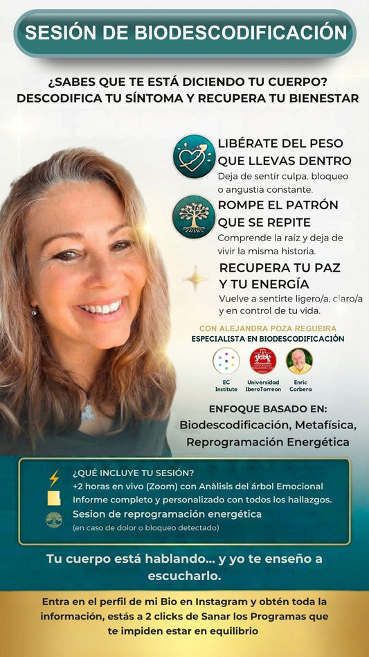 Sesión de Biodescodificación Cuántica